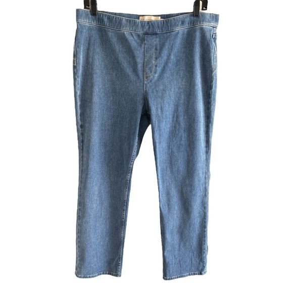 Soft Surroundings Ultimate Denim Pull-On Slim Leg Jeans Size XL Casual Stretch - Picture 14 of 16